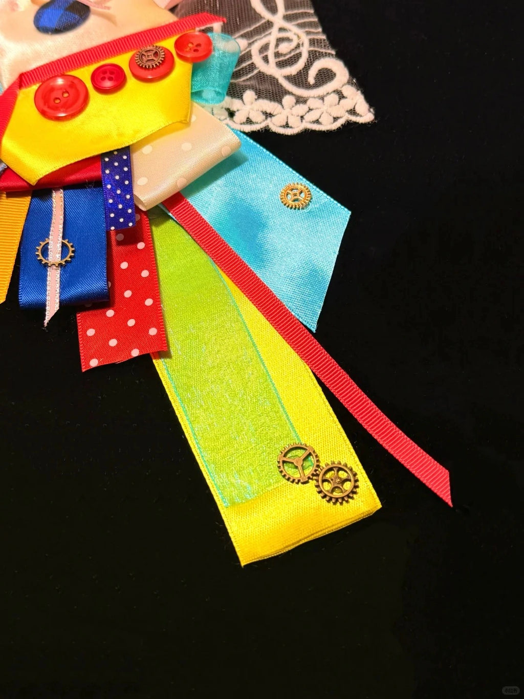 Handmade Yellow Submarine Themed Corsage Brooch
