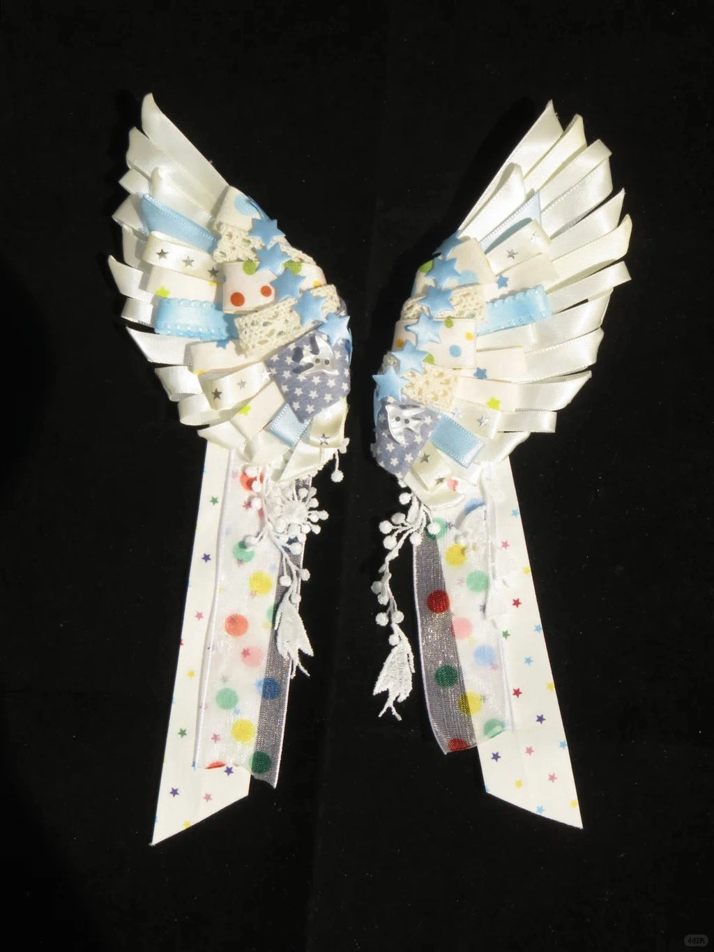 Angel Wing Handmade Graduation Corsage Brooch