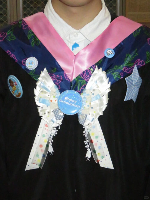 Angel Wing Handmade Graduation Corsage Brooch