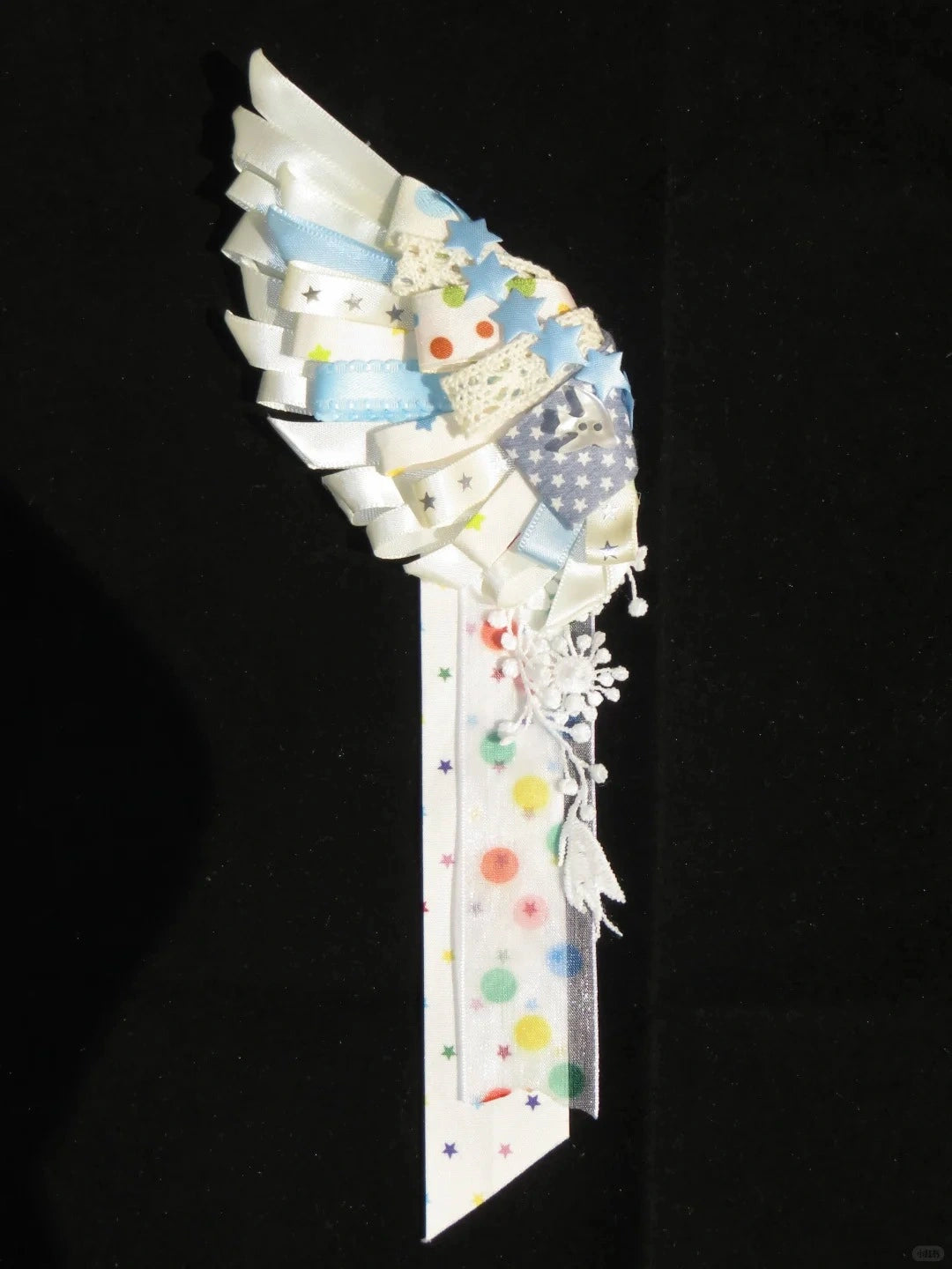 Angel Wing Handmade Graduation Corsage Brooch