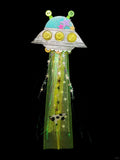 UFO Alien Cow Abduction Handmade Corsage Brooch